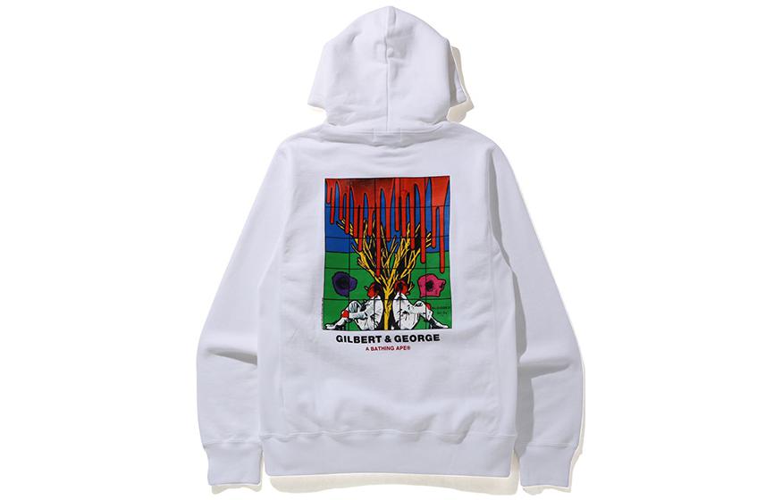 Bape A BATHING APE FW22 Graphic Print Hoodie Unisex Long Sleeve Pullover. 0ZXSWM114902G 圖 2