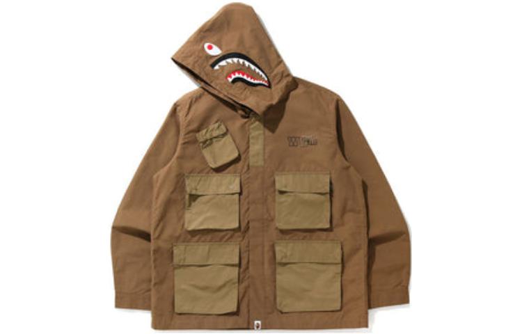 Bape A BATHING APE FW22 Shark Print Multi-Pocket Hooded Jacket . 1G80-140-026 圖 4