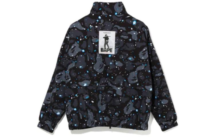 Bape A BATHING APE FW22 Space Camo Print High-Neck Track Jacket Unisex 1G30-240-507 圖 3