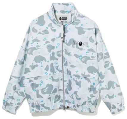 Bape A BATHING APE FW22 Space Camo Print High-Neck Track Jacket Unisex 1G30-240-507 Shop Bape A BATHING APE FW22 Space Camo Print High-Neck Track Jacket Unisex 1G30-240-507