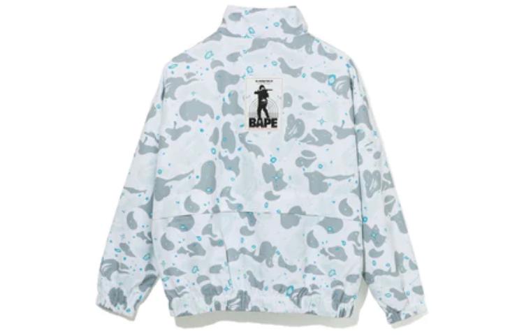 Bape A BATHING APE FW22 Space Camo Print High-Neck Track Jacket Unisex 1G30-240-507 圖 5