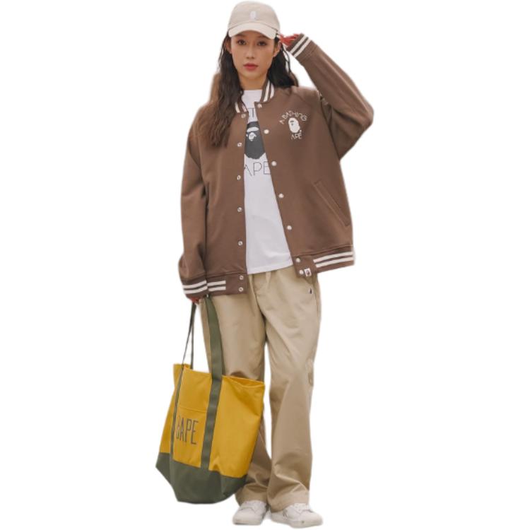 Purchase 베이프 A BATHING APE FW23 로고 자수 캐주얼 팬츠. 0ZXPTM152064L