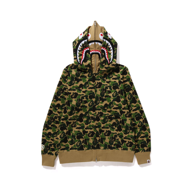 Bape A BATHING APE FW23  Camo Shark Double Hood Hoodie. 0ZXSWM115008L 圖 2