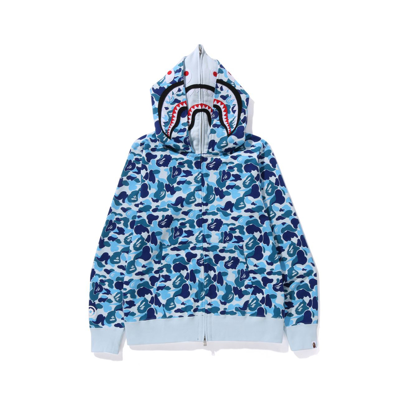 Bape A BATHING APE FW23  Camo Shark Double Hood Hoodie. 0ZXSWM115008L 圖 4