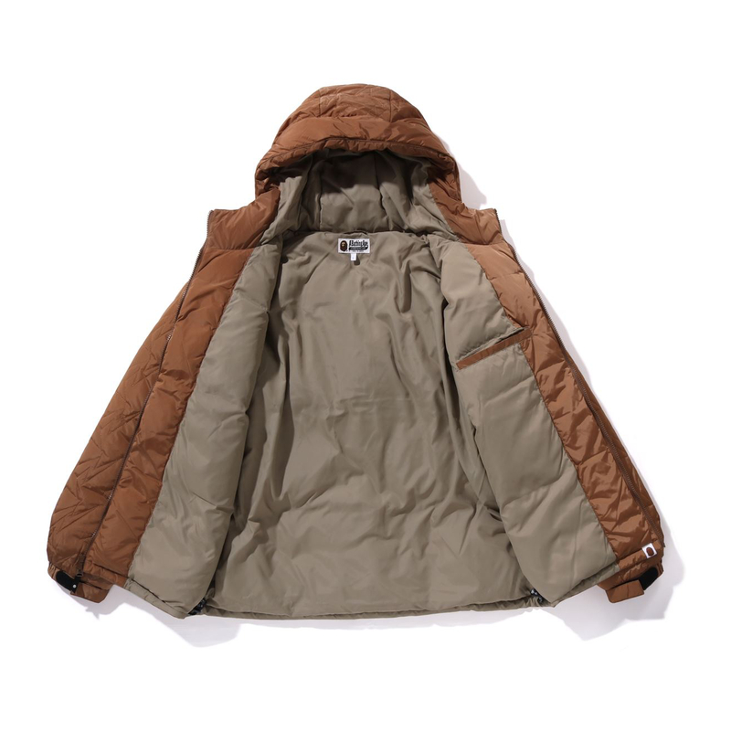 Bape A BATHING APE FW23  Minimalist Quilted Hooded Down Jacket. 0ZXDNM144001L 圖 5