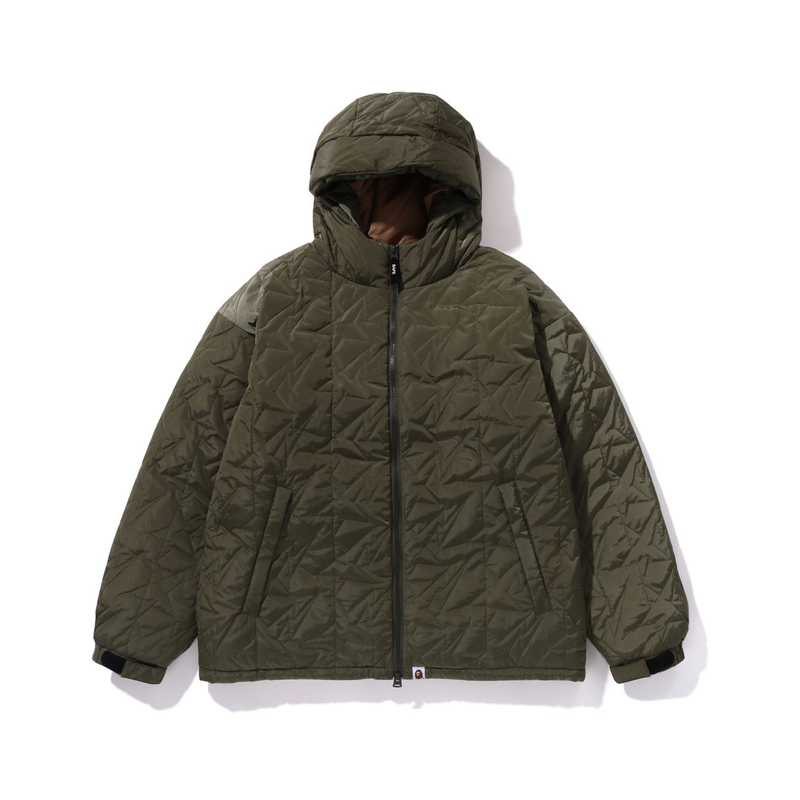 Bape A BATHING APE FW23  Minimalist Quilted Hooded Down Jacket. 0ZXDNM144001L 圖 6