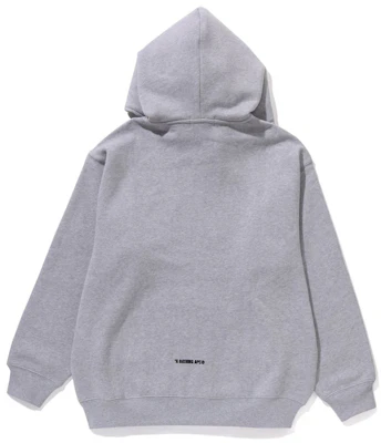 Bape A BATHING APE FW23 純色連帽衫猿人金屬標誌. 0ZXSWMX15051L 3