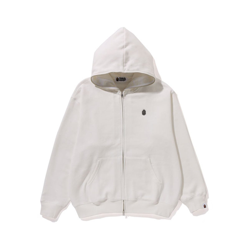 Order Bape A BATHING APE FW23 純色連帽衫猿人金屬標誌. 0ZXSWMX15051L
