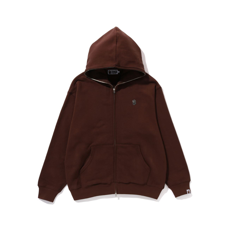 Cheap Bape A BATHING APE FW23 純色連帽衫猿人金屬標誌. 0ZXSWMX15051L