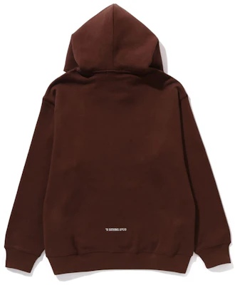 Bape A BATHING APE FW23 純色連帽衫猿人金屬標誌. 0ZXSWMX15051L 1