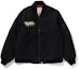 Buy Bape A BATHING APE FW23 男士猿人字母補丁飛行夾克外套. 0ZXJKM141003L
