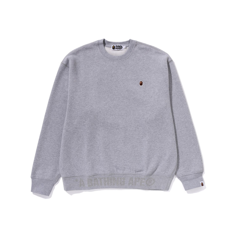 Bape A BATHING APE FW23 Ape Logo Embroidered Jacquard Crewneck Sweatshirt . 0ZXSWM113056L 圖 7