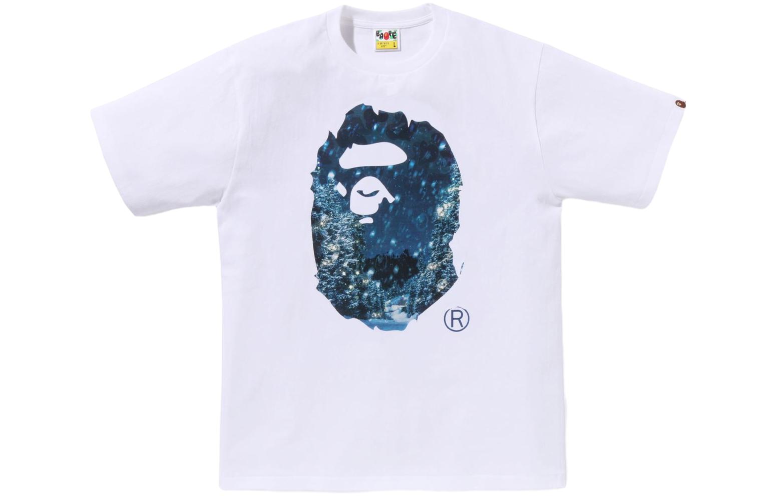 Bape A BATHING APE FW23 Christmas Capsule Ape Graphic Unisex T-Shirt. 1J70-110-032 圖 3