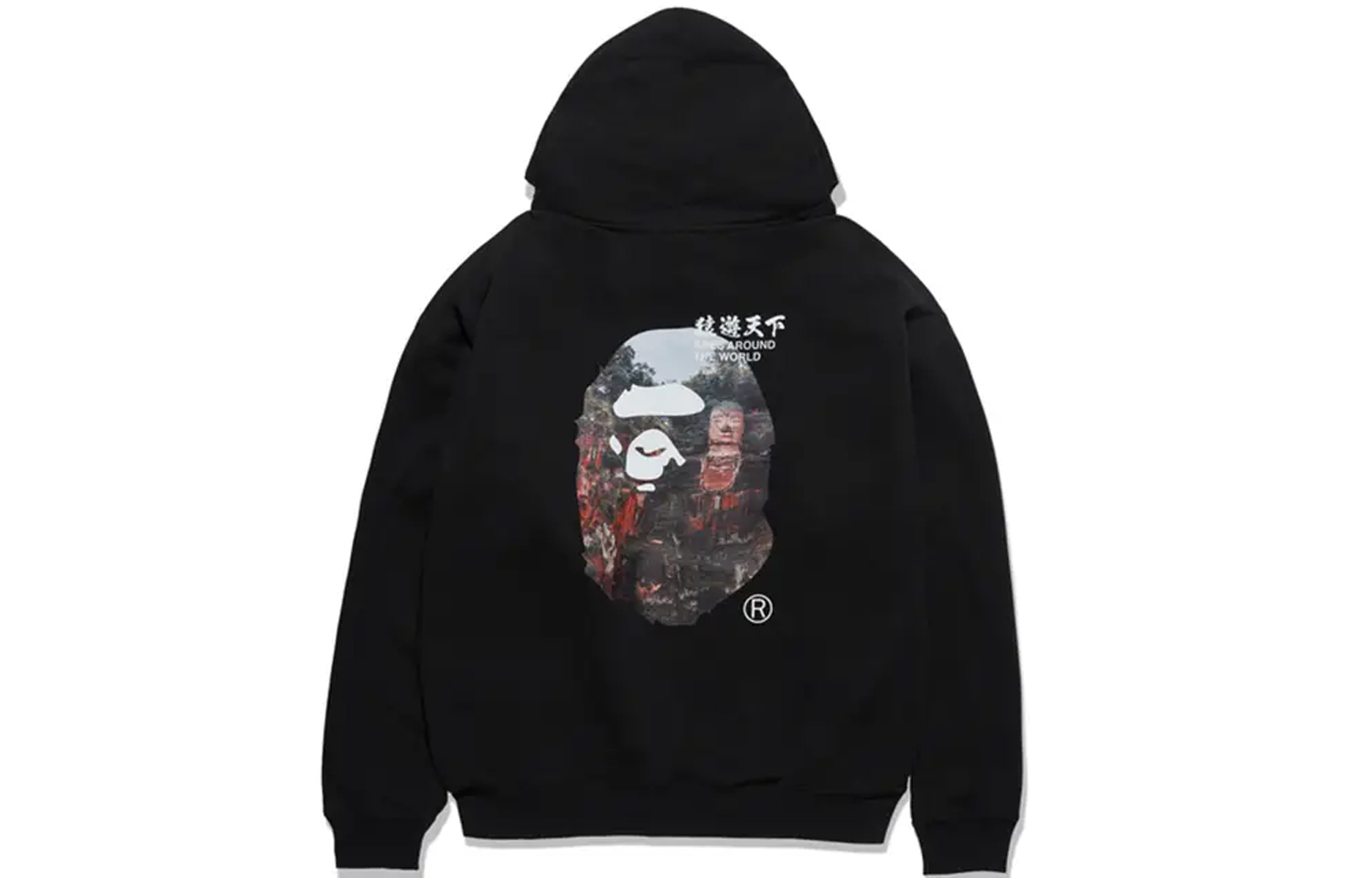 Bape A BATHING APE FW23 Leshan Giant Buddha Graphic Hoodie Unisex. 0ZXSWM14008XL 圖 3