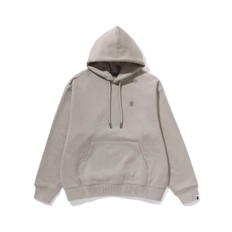 Bape A BATHING APE FW23 Solid Color Hoodie with Embroidered Ape Logo - 0ZXSWMX14053L 圖 2
