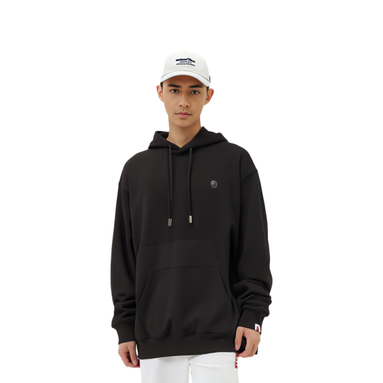 Bape A BATHING APE FW23 Solid Color Hoodie with Embroidered Ape Logo - 0ZXSWMX14053L 圖 4