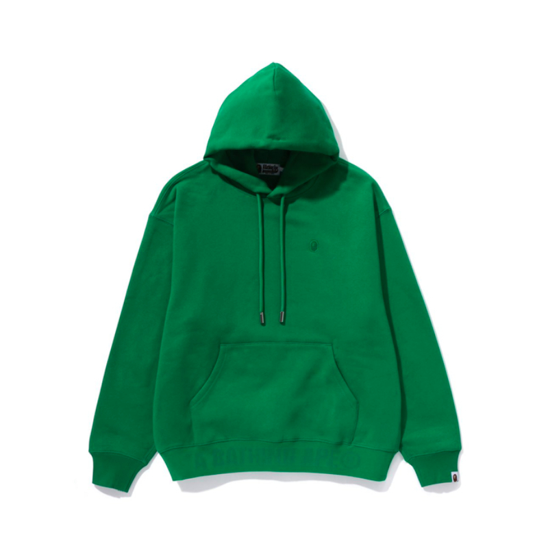 Bape A BATHING APE FW23 Solid Color Hoodie with Embroidered Ape Logo - 0ZXSWMX14053L 圖 5