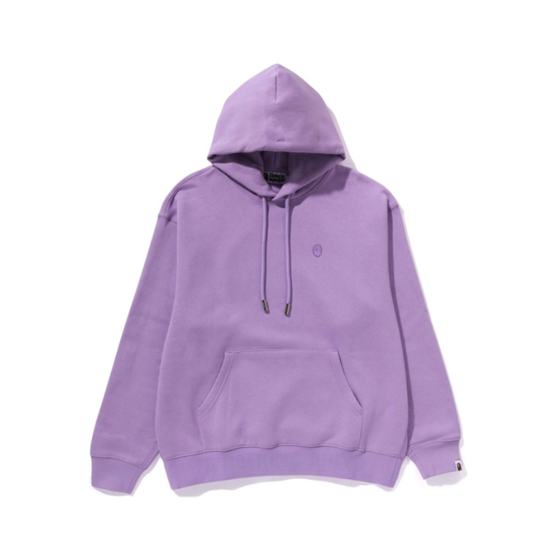 Bape A BATHING APE FW23 Solid Color Hoodie with Embroidered Ape Logo - 0ZXSWMX14053L 圖 7