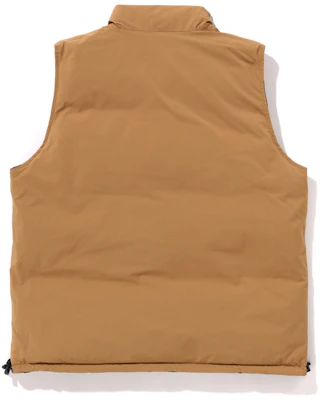 Bape A BATHING APE FW24 1ST CAMO Reversible Down Vest for Men. 0ZXDNM144012N 4