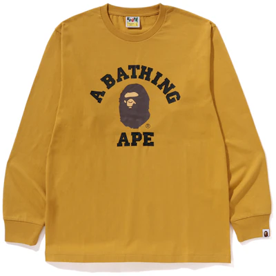 Bape A BATHING APE FW24 猿人logo圖案長袖T恤 0ZXLTM111014N 8