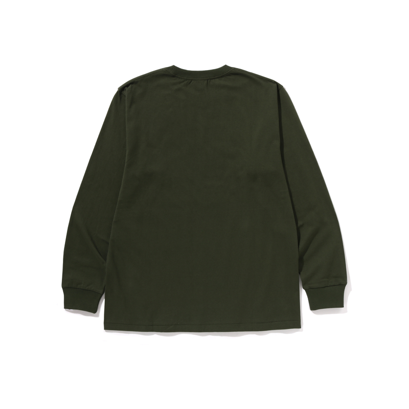 Bape A BATHING APE FW24  Ape Logo Graphic Long Sleeve T-Shirt. 0ZXLTM111014N 圖 3