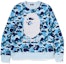 Buy Bape A BATHING APE FW24 Sweater Logo Camo Crewneck. 0ZXSWM113008N