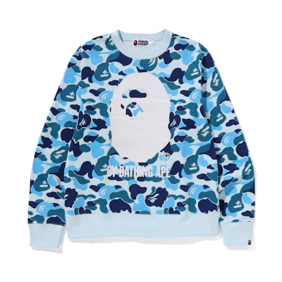 Bape A BATHING APE FW24 Camo Logo Crewneck Sweater. 0ZXSWM113008N