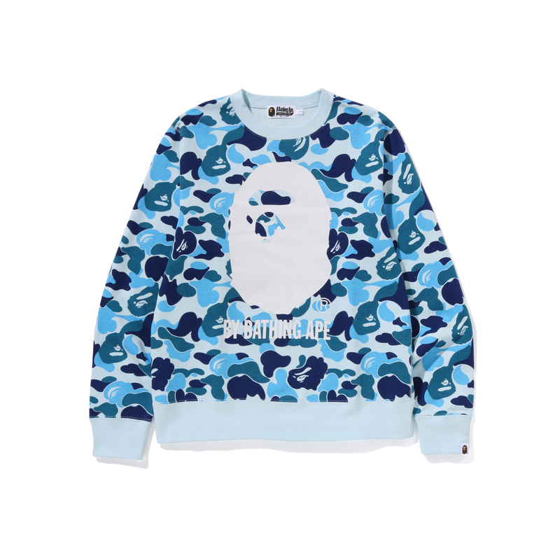 Order Bape A BATHING APE FW24 Sweater Logo Camo Crewneck. 0ZXSWM113008N