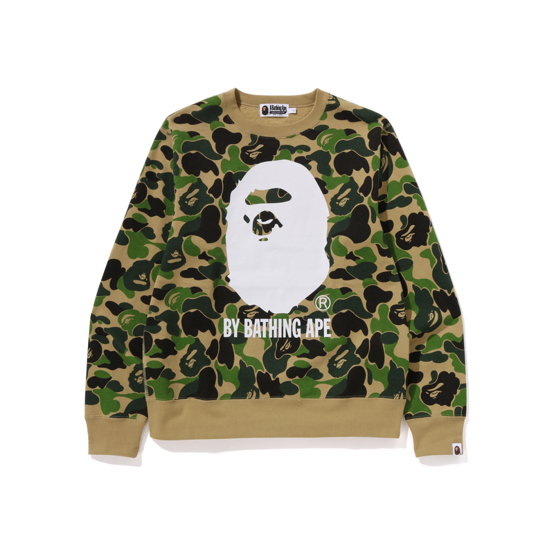 Purchase Bape A BATHING APE FW24 Sweater Logo Camo Crewneck. 0ZXSWM113008N
