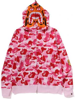 Bape A BATHING APE FW24 迷彩虎頭 Full-Zip 連帽外套. 1K80-115-003 4