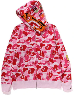 Bape A BATHING APE FW24 迷彩虎頭 Full-Zip 連帽外套. 1K80-115-003 6