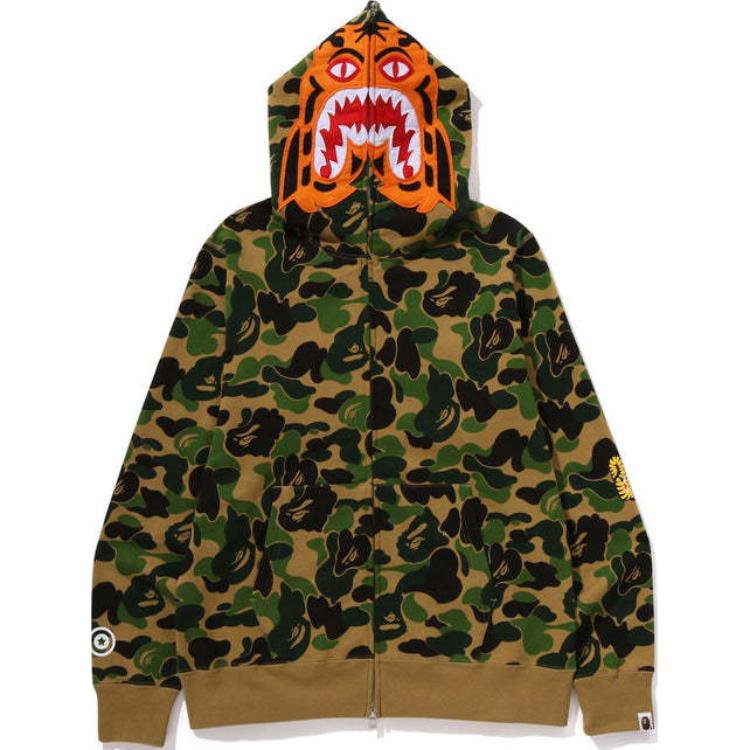 Order Bape A BATHING APE FW24 迷彩虎頭 Full-Zip 連帽外套. 1K80-115-003