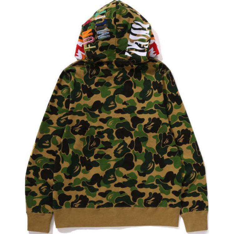 Lookbook Bape A BATHING APE FW24 迷彩虎頭 Full-Zip 連帽外套. 1K80-115-003