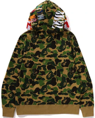 Bape A BATHING APE FW24 迷彩虎頭 Full-Zip 連帽外套. 1K80-115-003 Lookbook Bape A BATHING APE FW24 迷彩虎頭 Full-Zip 連帽外套. 1K80-115-003