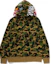 Lookbook Bape A BATHING APE FW24 迷彩虎頭 Full-Zip 連帽外套. 1K80-115-003