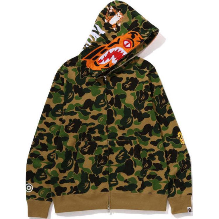 Purchase Bape A BATHING APE FW24 迷彩虎頭 Full-Zip 連帽外套. 1K80-115-003