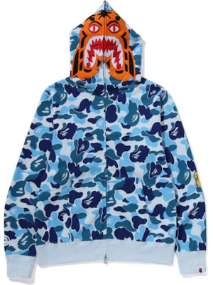 Bape A BATHING APE FW24 迷彩虎頭 Full-Zip 連帽外套. 1K80-115-003 Sizing Bape A BATHING APE FW24 迷彩虎頭 Full-Zip 連帽外套. 1K80-115-003