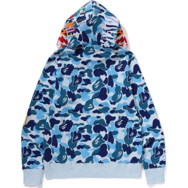 Cheap Bape A BATHING APE FW24 迷彩虎頭 Full-Zip 連帽外套. 1K80-115-003