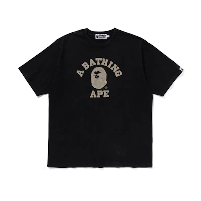 Bape A BATHING APE FW24 Cracked Ape Print Short Sleeve T-Shirt 0ZXTEMX09003N