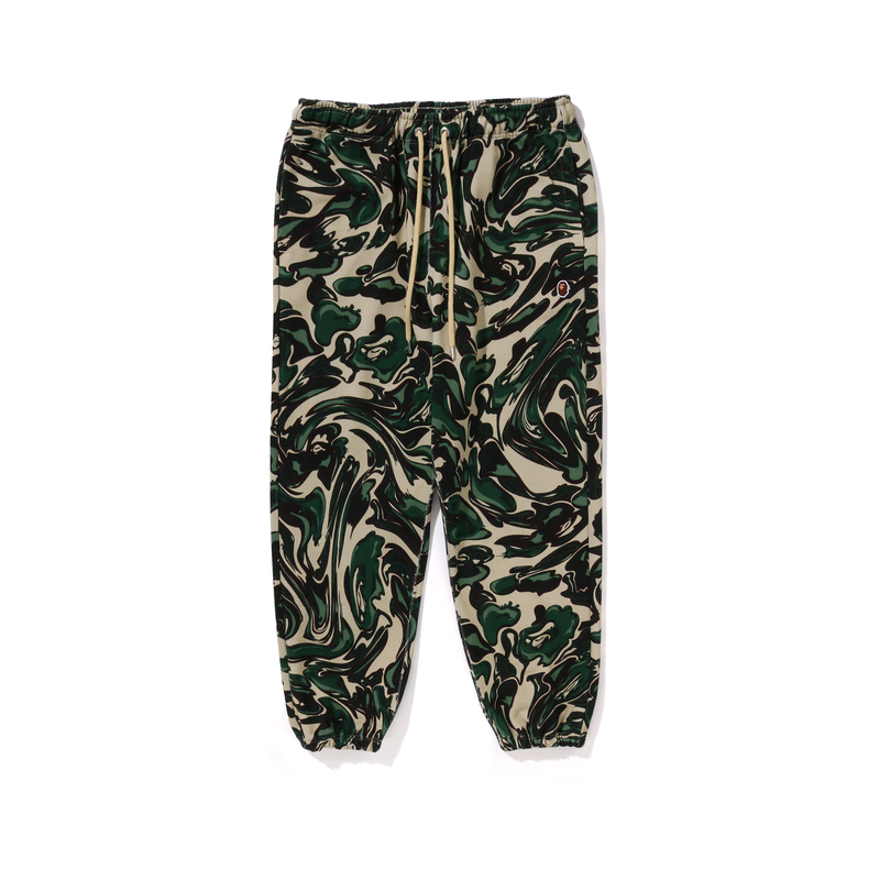 Order Celana Jogger Bape A Bathing Ape FW24 Marble Camo Logo Bordir Ape. 0ZXPTM152307N