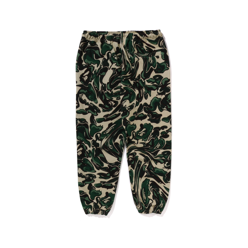 Lookbook Celana Jogger Bape A Bathing Ape FW24 Marble Camo Logo Bordir Ape. 0ZXPTM152307N