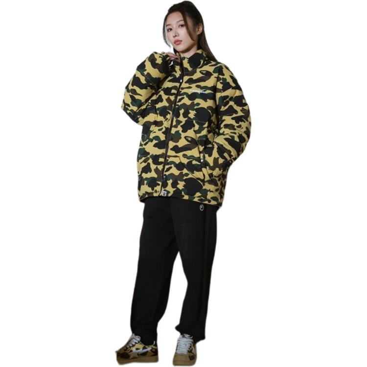 Bape A BATHING APE FW24  Reversible Camo Down Jacket with Ape Logo Embroidery. 0ZXDNM144009N 圖 12