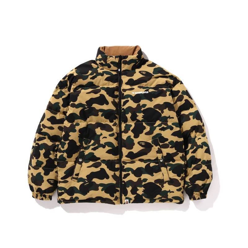 Bape A BATHING APE FW24  Reversible Camo Down Jacket with Ape Logo Embroidery. 0ZXDNM144009N 圖 7