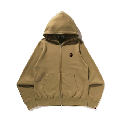 Bape A BATHING APE FW24 Ape Embroidered Full-Zip Hoodie . 0ZXSWM115008N