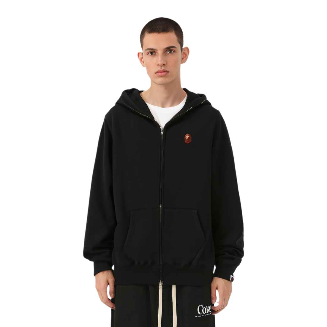 Bape A BATHING APE FW24 Ape Embroidered Full-Zip Hoodie . 0ZXSWM115008N 圖 4
