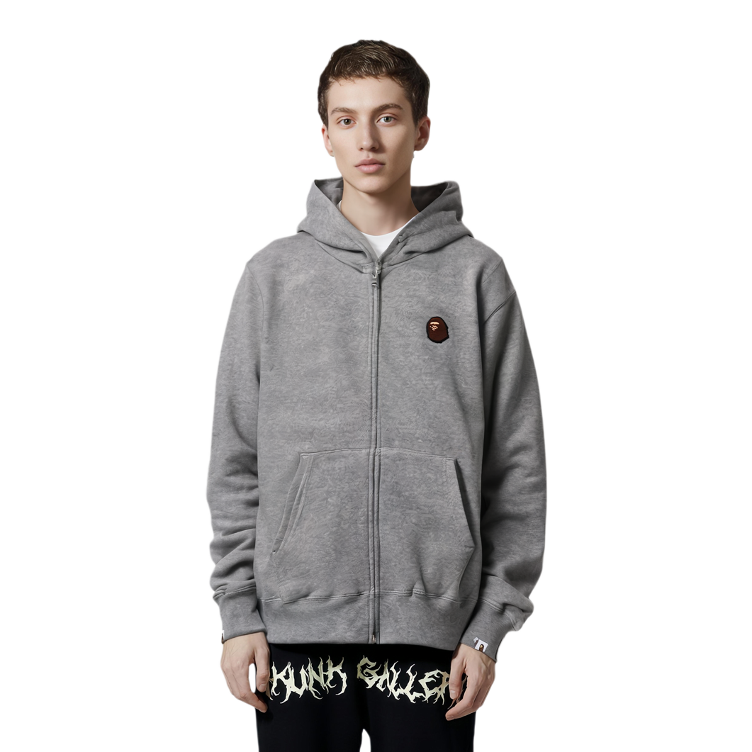 Bape A BATHING APE FW24 Ape Embroidered Full-Zip Hoodie . 0ZXSWM115008N 圖 10