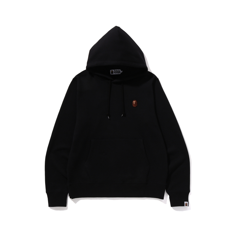 Bape A BATHING APE FW24 Ape Embroidered Solid Color Hoodie 0ZXSWM114007N 圖 2