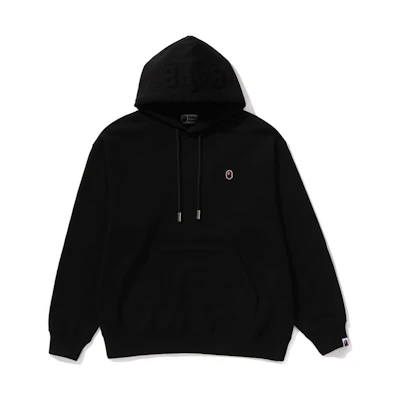 Bape A BATHING APE FW24 Ape Logo Embroidery Solid Color Sweatshirt Men. 0ZXSWM114309N