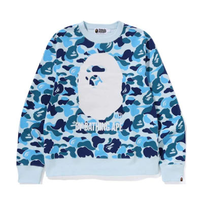Bape A BATHING APE FW24 Camo Ape Crewneck Sweatshirt . 1K80-113-008