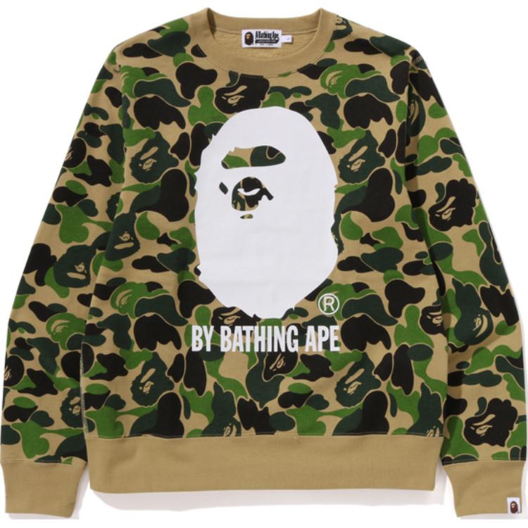 Bape A BATHING APE FW24 Camo Ape Crewneck Sweatshirt . 1K80-113-008 圖 4